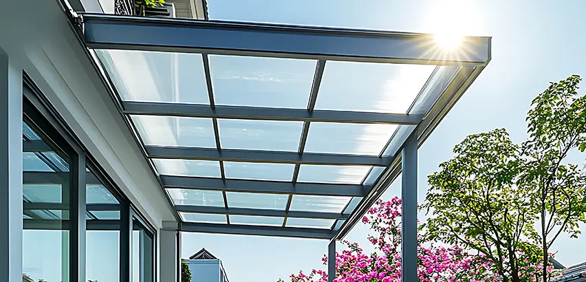 Glass Patio Roof Installation in Rolling Meadows