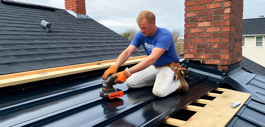 Metal Roof Leak Repair in Rolling Meadows